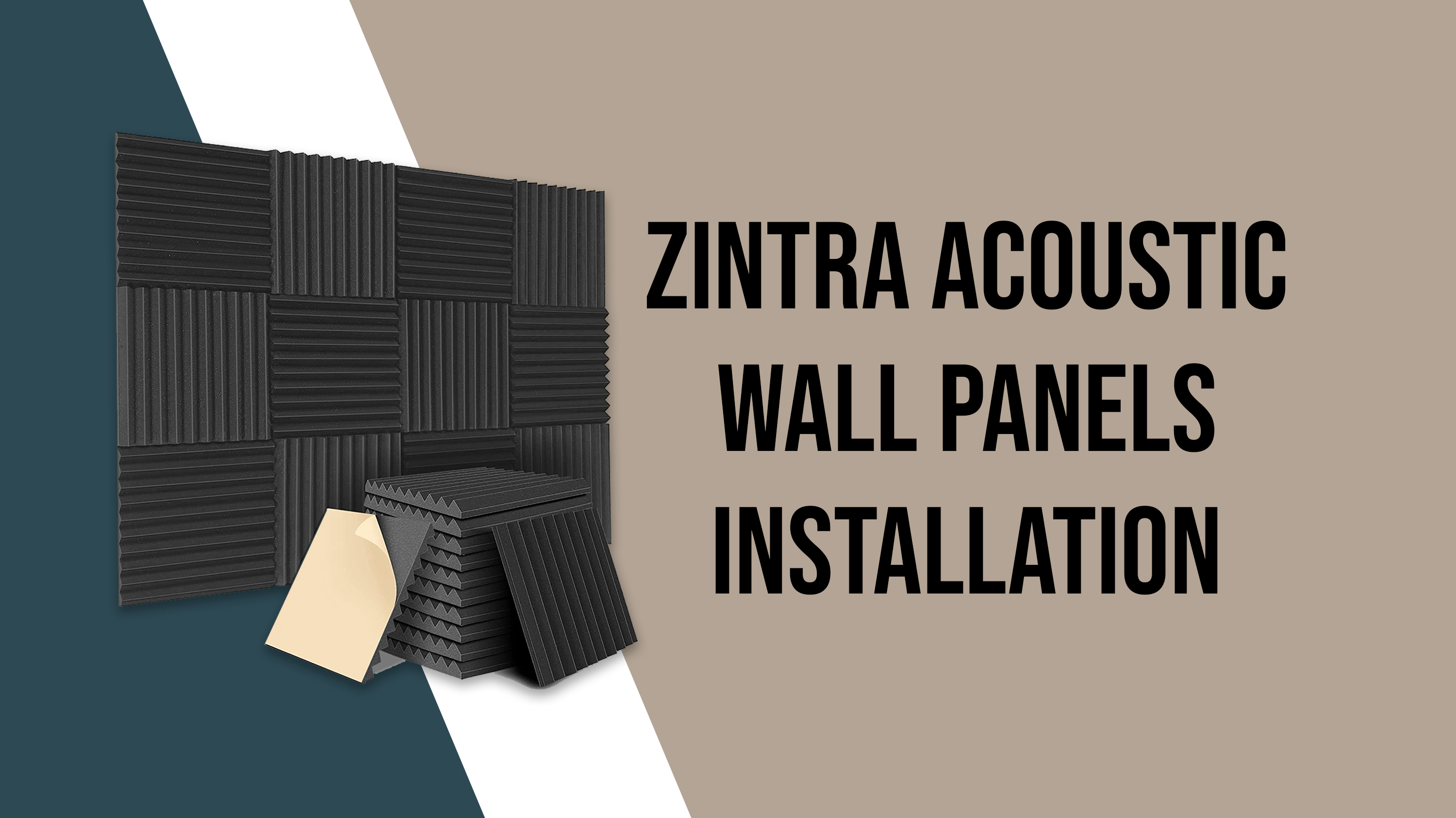 zintra acoustic panels installation