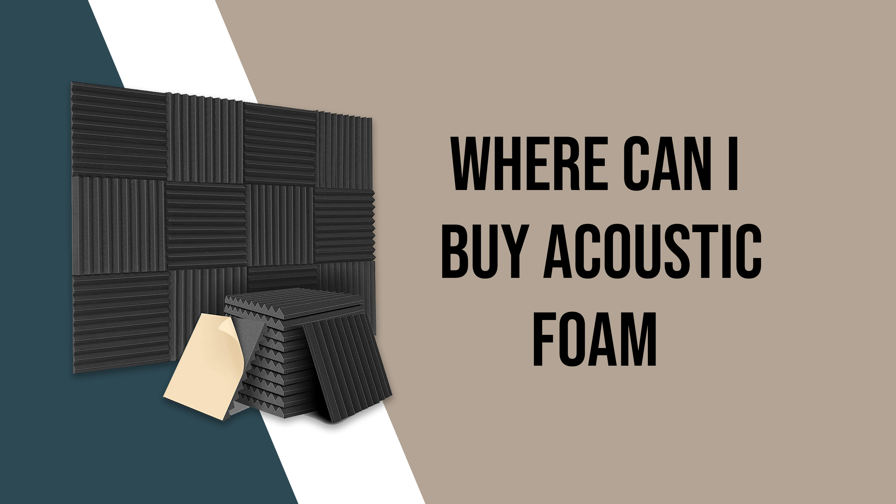 where can I buy acoustic foam