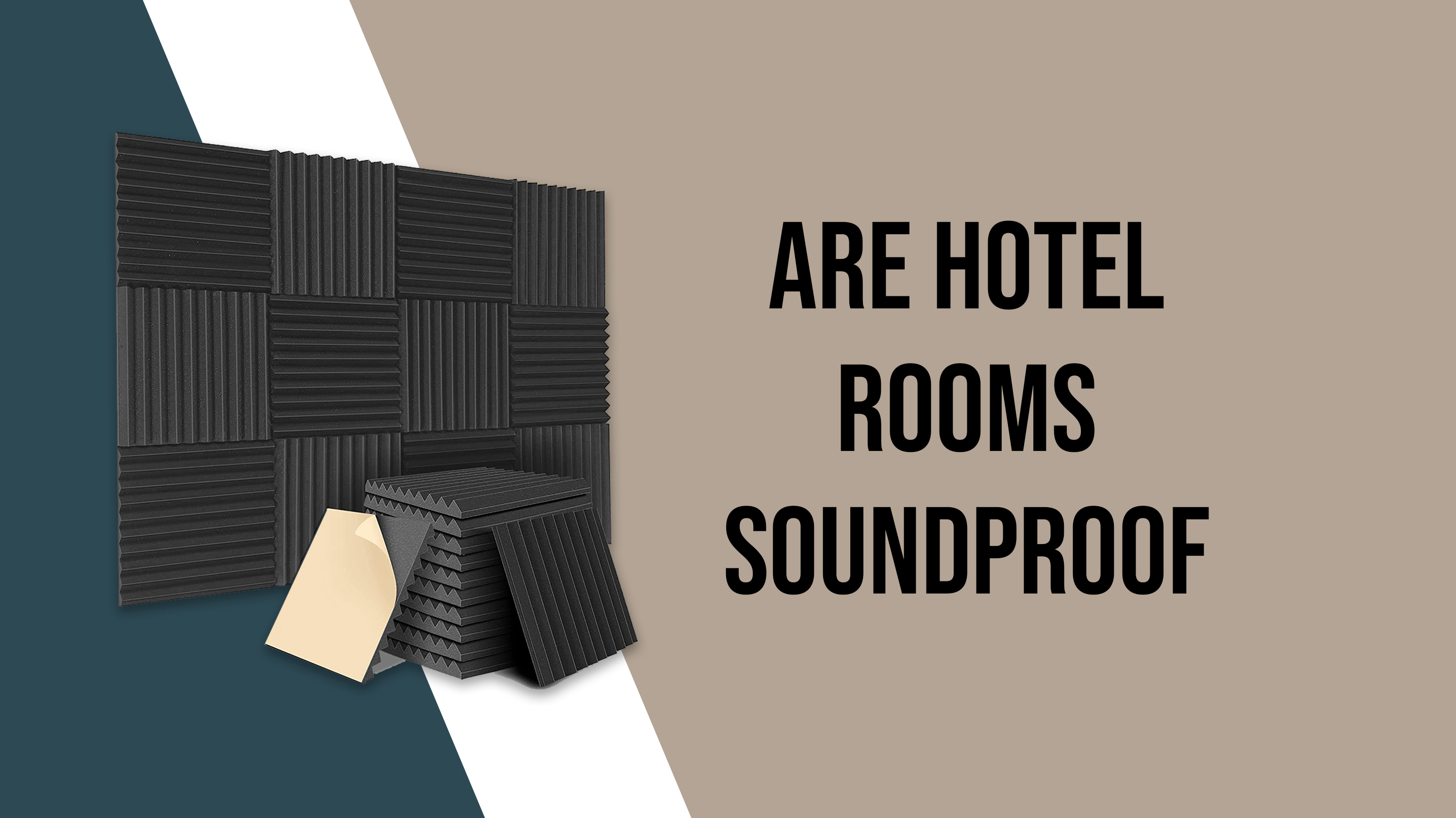 Are hotel room soundproof