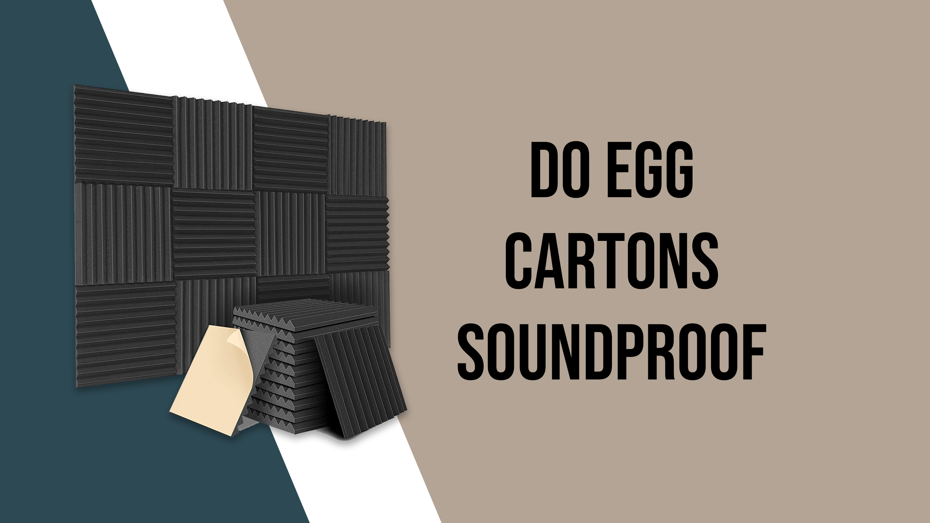 Do Egg Cartons soundproof