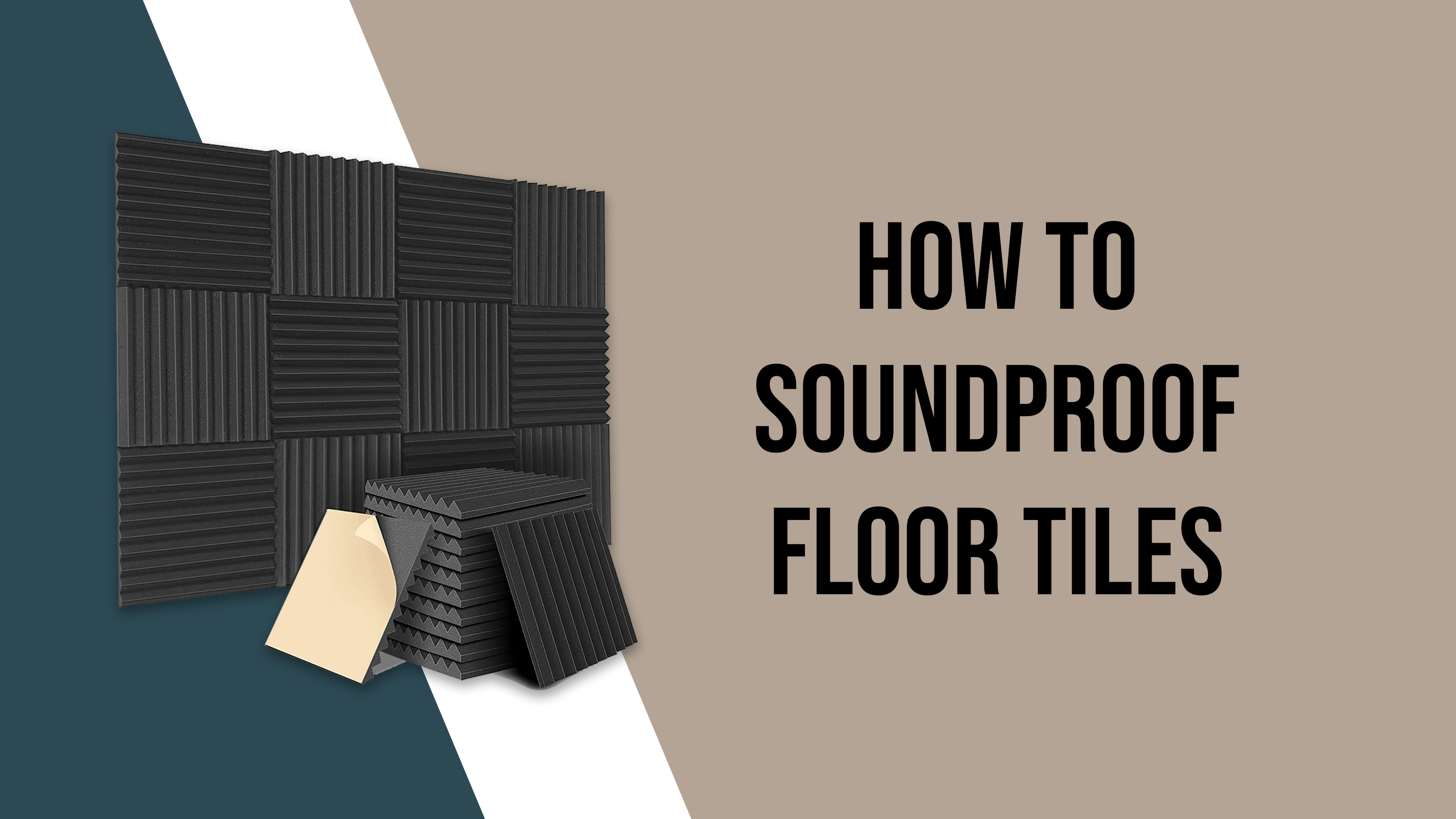 How to soundproof floor tiles