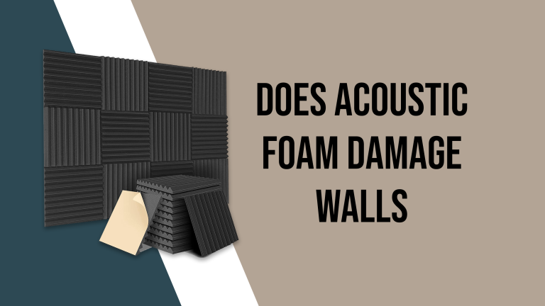 Does Acoustic Foam Damage Walls