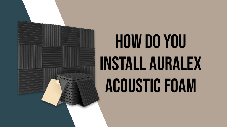 How Do You Install Auralex Acoustic Foam