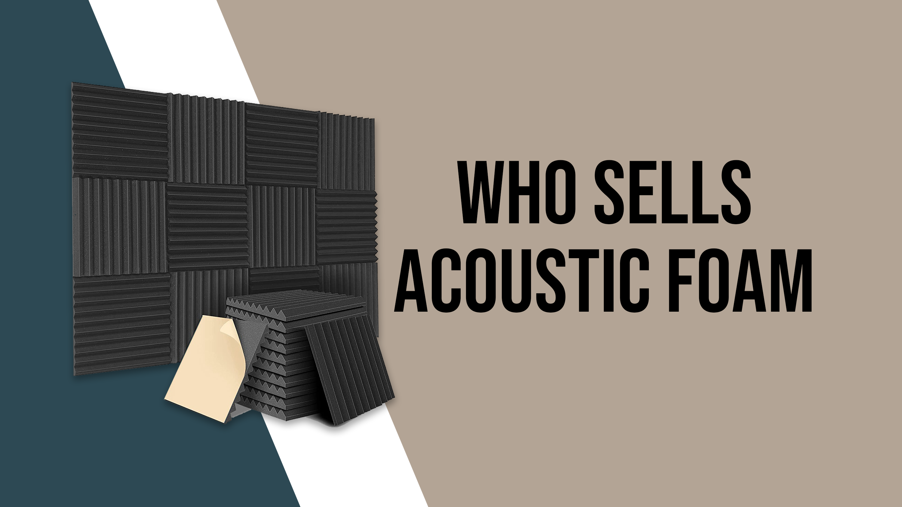 who sells acoustic foam
