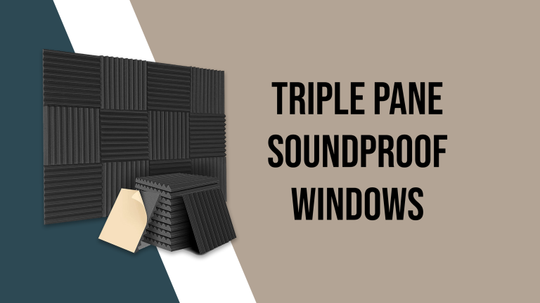Triple Pane Soundproof Windows