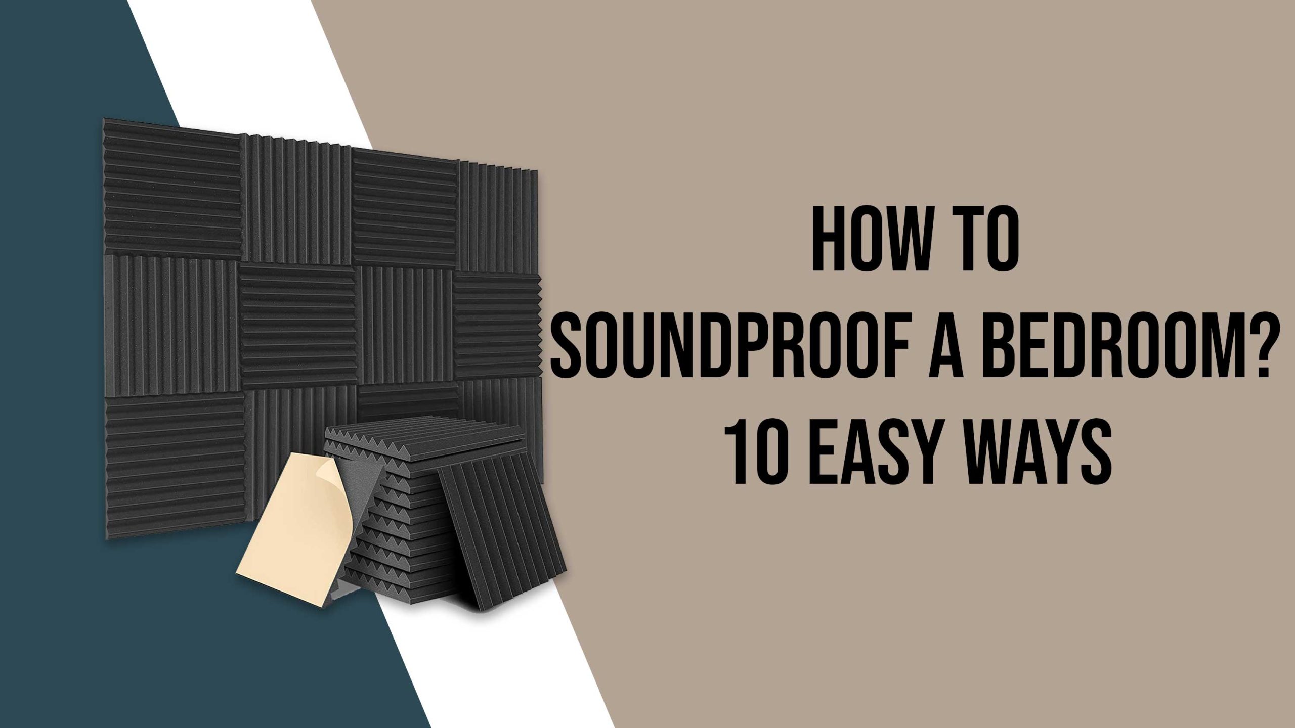 how to soundproof a bedroom